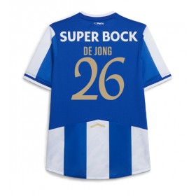 Pánské fotbalový oblečení Porto Luuk de Jong #26 Domácí košile 2025-26 Krátkým Rukávem